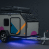 Caravane tout-terrain Thalberg T-800 (Édition Premium – Habillage / Éclairage sous châssis)